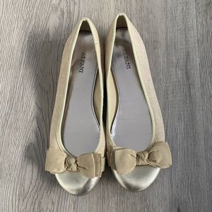 Alfani gold flats